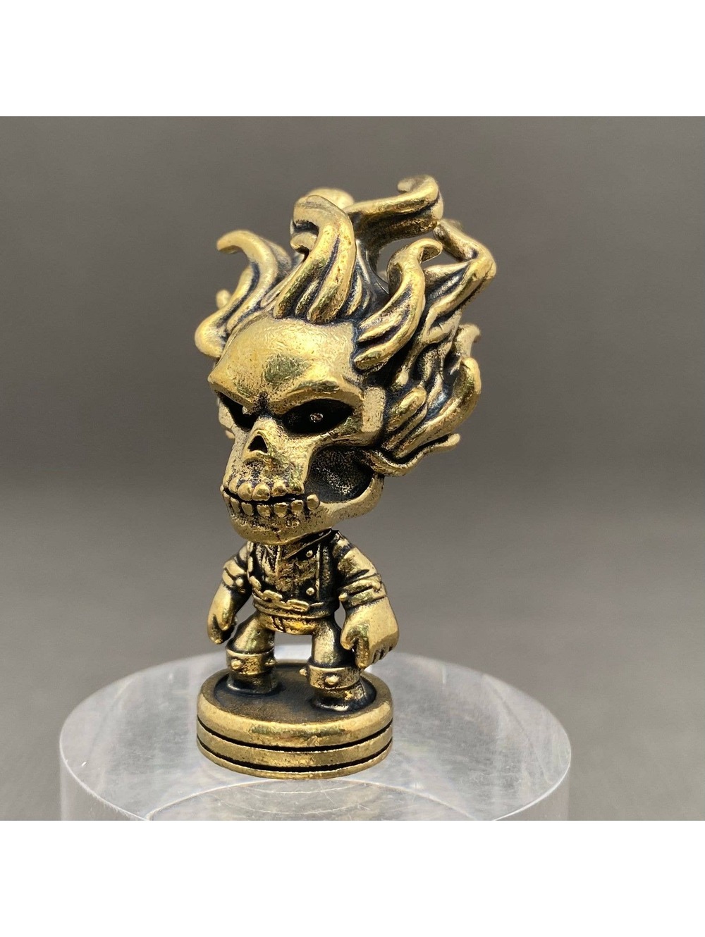 Skull Rider Brass Crafts Decoration Desktop Ornaments